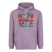 Lavender merry christmas y'all Heavyweight Hoodie - Zillion Design Studio