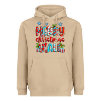 Mushroom merry christmas y'all Heavyweight Hoodie - Zillion Design Studio
