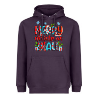 Plum merry christmas y'all Heavyweight Hoodie - Zillion Design Studio