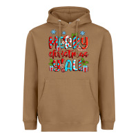 Toasted Coconut merry christmas y'all Heavyweight Hoodie - Zillion Design Studio