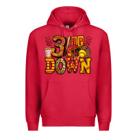Cardinal three up three down softball Premium Hoodie - Jasminsmagicworld
