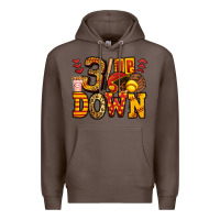 Coffee three up three down softball Premium Hoodie - Jasminsmagicworld
