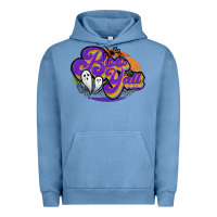Pigment Pebble Blue boo y'all Urban Hoodie - JahusDesignShop