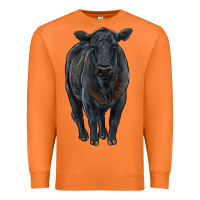 Carrot black angus cattle Premium Sweatshirt - RanaPortraitStore