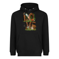 Black love camping Heavyweight Hoodie - texasbilliewilder