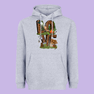 Love Camping Heavyweight Hoodie Designed By Texasbilliewilder