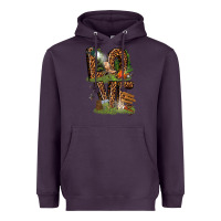 Plum love camping Heavyweight Hoodie - texasbilliewilder