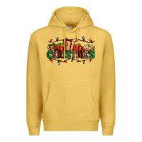 Antique Gold western christmas gifts Premium Hoodie - AdoDesignShop
