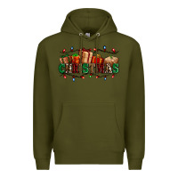 Army Green western christmas gifts Premium Hoodie - AdoDesignShop