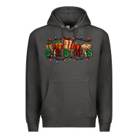 Charcoal Heather western christmas gifts Premium Hoodie - AdoDesignShop