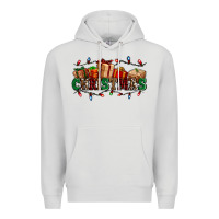 Dove Grey western christmas gifts Premium Hoodie - AdoDesignShop