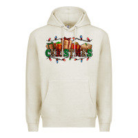Oatmeal Heather western christmas gifts Premium Hoodie - AdoDesignShop