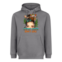 Storm messy bun camp hair dont care Heavyweight Hoodie - texasbilliewilder
