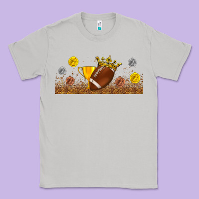 Winner Cup American Football Libbey Glass Classic Tee Designed By Bundleandbundleshop