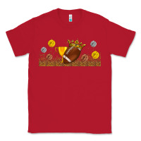 Red winner cup american football libbey glass Classic Tee - BundleAndBundleShop