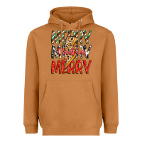 Meerkat merry christmas lightning bolt Heavyweight Hoodie - Zillion Design Studio