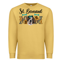 Antique Gold western st. bernard mom Premium Sweatshirt - RanaPortraitStore