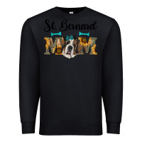Black western st. bernard mom Premium Sweatshirt - RanaPortraitStore
