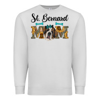 Dove Grey western st. bernard mom Premium Sweatshirt - RanaPortraitStore