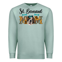 Seafoam western st. bernard mom Premium Sweatshirt - RanaPortraitStore