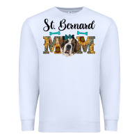 White western st. bernard mom Premium Sweatshirt - RanaPortraitStore
