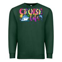 Sports Green cruise life Premium Sweatshirt - texasbilliewilder