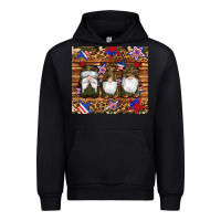 Black camouflage gnomes american flag star leopard Urban Hoodie - Artiststas