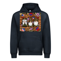 Navy camouflage gnomes american flag star leopard Urban Hoodie - Artiststas