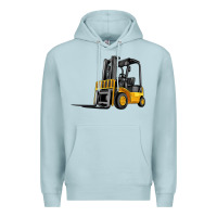 Blue Mist forklift Premium Hoodie - Artiststas