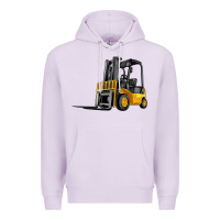 Lilac forklift Premium Hoodie - Artiststas