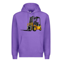 Purple forklift Premium Hoodie - Artiststas