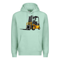 Seafoam forklift Premium Hoodie - Artiststas
