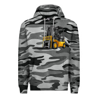 Slate Camo forklift Premium Hoodie - Artiststas
