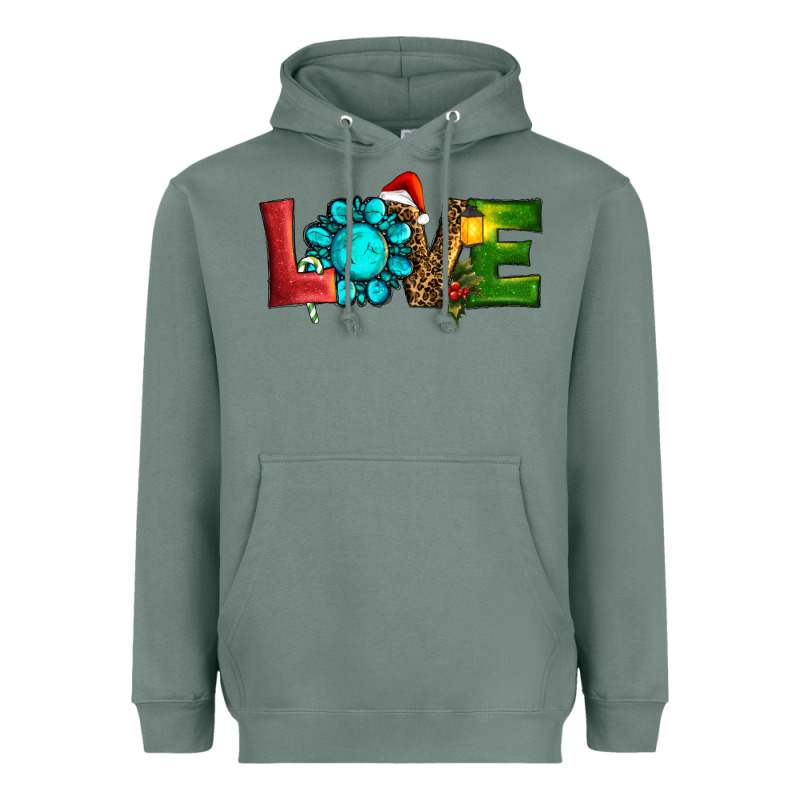 Western Gemstone Christmas Love Heavyweight Hoodie by RanaPortraitStore | Teevron