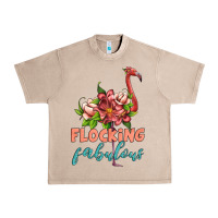 French Oak flamingo flocking fabulous Urban Heavy Tee - Artiststas