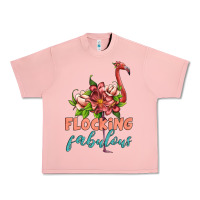 Salmon flamingo flocking fabulous Urban Heavy Tee - Artiststas
