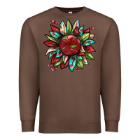 Chestnut Cherry sunflower Premium Sweatshirt - texasbilliewilder