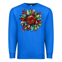 True Royal Cherry sunflower Premium Sweatshirt - texasbilliewilder
