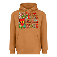 Meerkat i run on coffee and christmas cheer Heavyweight Hoodie - Zillion Design Studio