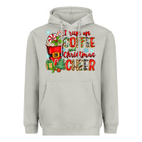 Moon Dust i run on coffee and christmas cheer Heavyweight Hoodie - Zillion Design Studio