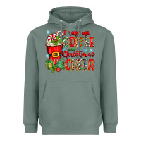Sage i run on coffee and christmas cheer Heavyweight Hoodie - Zillion Design Studio