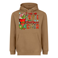 Toasted Coconut i run on coffee and christmas cheer Heavyweight Hoodie - Zillion Design Studio