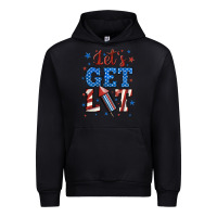 Black let's get lit Urban Hoodie - BundleAndBundleShop
