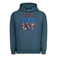 Pigment Midnight Navy let's get lit Urban Hoodie - BundleAndBundleShop