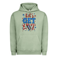 Pigment Oil Green let's get lit Urban Hoodie - BundleAndBundleShop