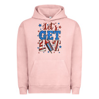Pigment Salmon let's get lit Urban Hoodie - BundleAndBundleShop