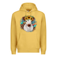 Antique Gold western calf Premium Hoodie - JahusDesignShop