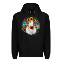 Black western calf Premium Hoodie - JahusDesignShop