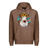 Chestnut western calf Premium Hoodie - JahusDesignShop