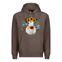 Coffee western calf Premium Hoodie - JahusDesignShop